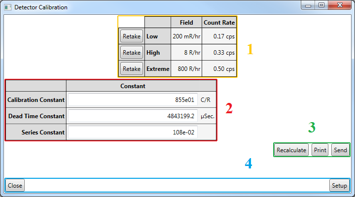 Lumic 1 - Detector Calibration Results